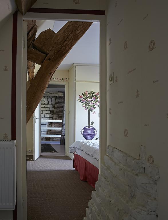 Gite Du Presbytere De L'Abbe L'Hermina Saint-Martin-le-Gaillard Szoba fotó